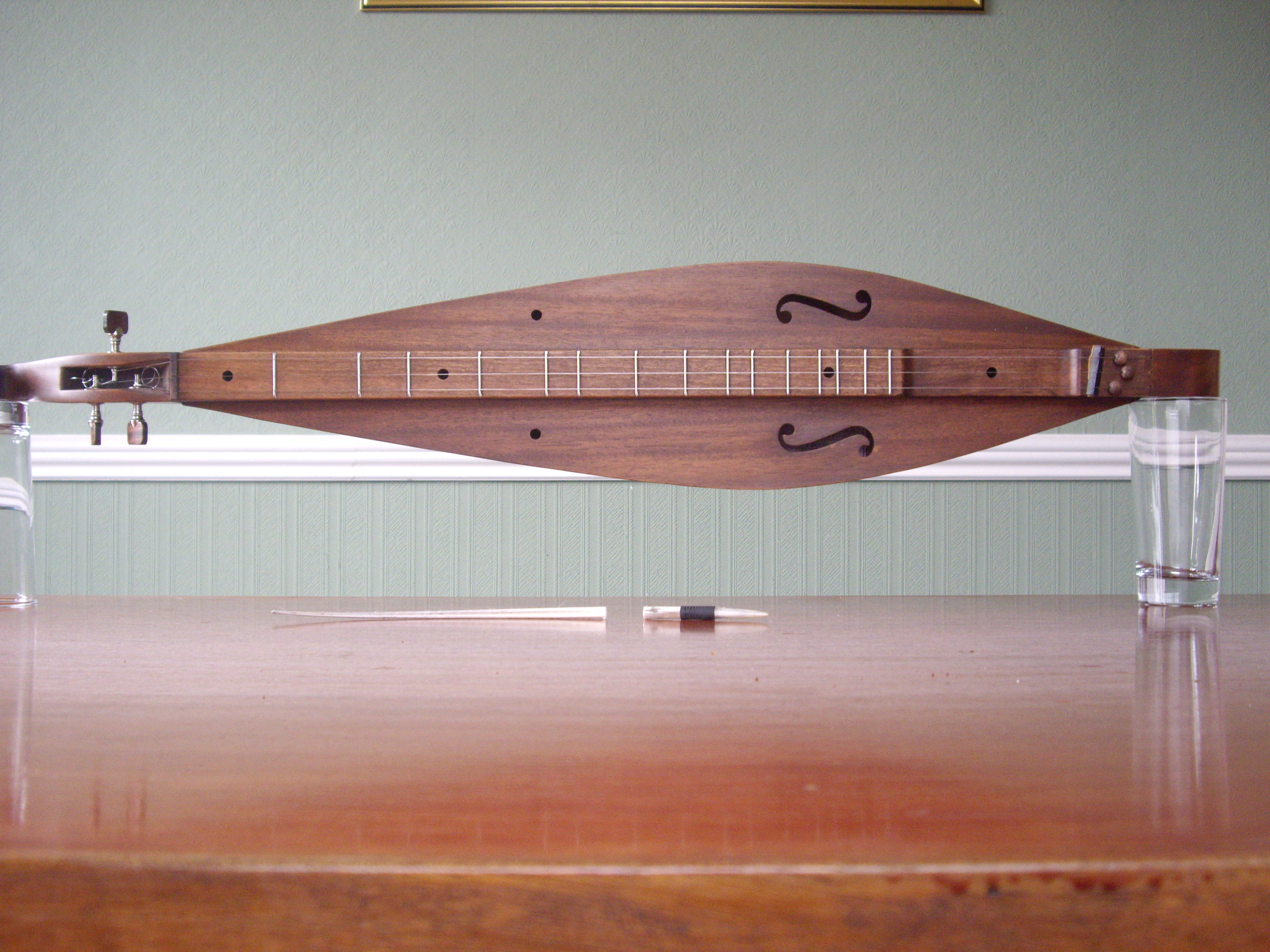 Top of my Virginia style dulcimer