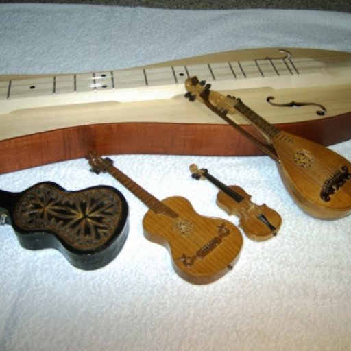 Musikinstrumente-Miniformat,selbstgebaut