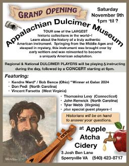 Appalachian Dulcimer Museum opening