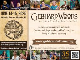 Gebhard Woods Dulcimer and Traditional Music Fest