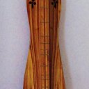 Hand made folk art mountain dulcimer - John Kleske, Binghamton, NY, 1975 1 crop web.jpg