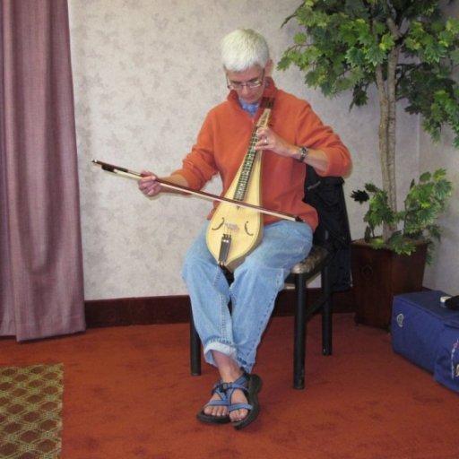 Ken Bloom bowed dulcimer Pardessus model