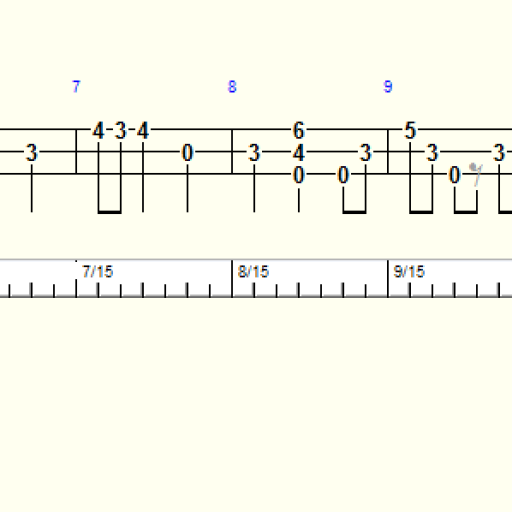 Carolan's Welcome Part B Tab