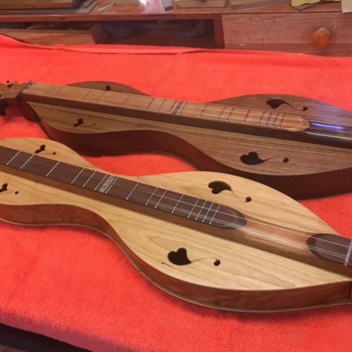 a set of dulcimers