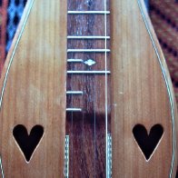 long hearts, partial frets, cedar, by BillBirmingham, May'83