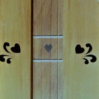 embellished hearts by Romey Pittman, NEDS'83