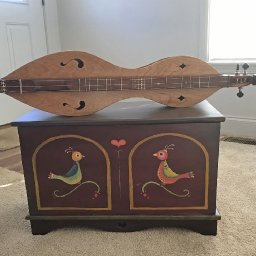 Appalachian Dulcimer Resting on a Pennsylvania-Dutch Shoe Chest.jpg