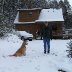 Phil and Ellie in Snow