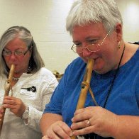 NATIVE FLUTE CLASS AT KMW 2010