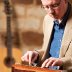 Dan Evans playing mountain dulcimer