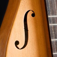 detail of Dan Evans British dulcimer