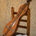 Dulcimer with chair & music