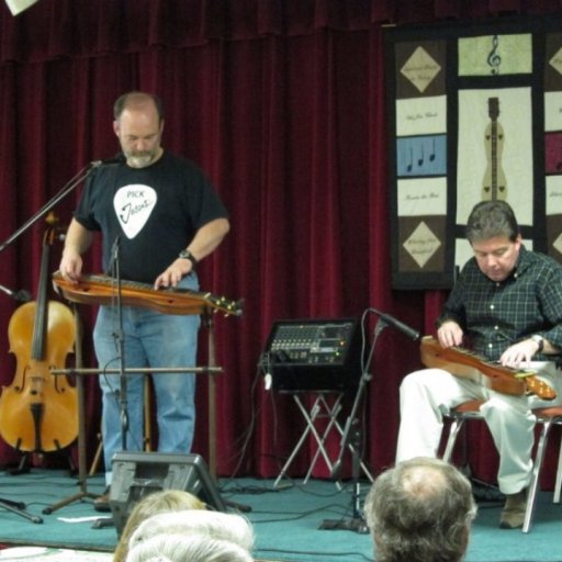 Joe Collins and Larry share the stage in Kinston, North Carolina