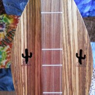 "Kokopelli" dulcimer by Molly McCurdy, Light o' the Moon Dulcimers