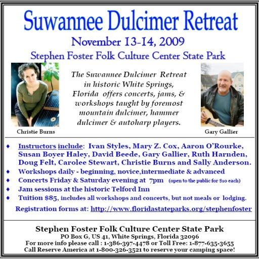 Suwannee Dulci Retreat 2009