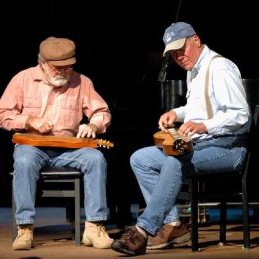 Phil and John on Stage-Haywood Talent Show