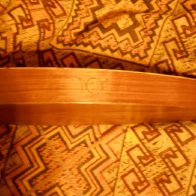 Spalted sycamore dulcimer