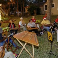 Mt. Dora club playing at Mt. Dora Christmas walk