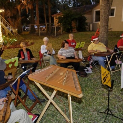 Mt. Dora club playing at Mt. Dora Christmas walk