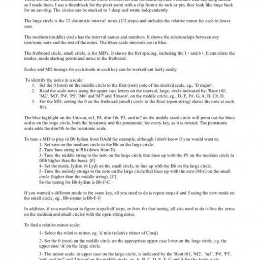 Interval circle instructions