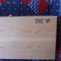 Maple dulcimer case