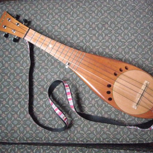 Ukulele built by Richard Troughear