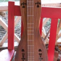 "Native American" themed dulcimer