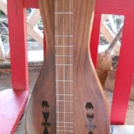 "Native American" themed dulcimer