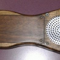 Back of my "Electric Peanut" amplified dulcimer