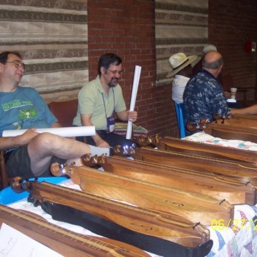 Finished Dulcimers on Display 1