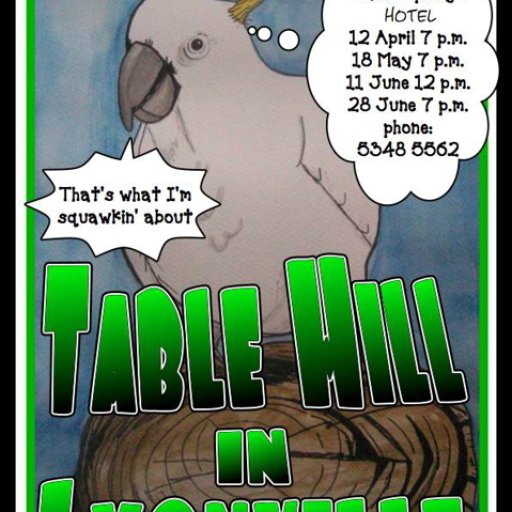 Table Hill band poster 1