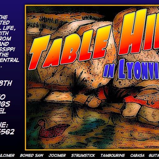 Table Hill band poster 2