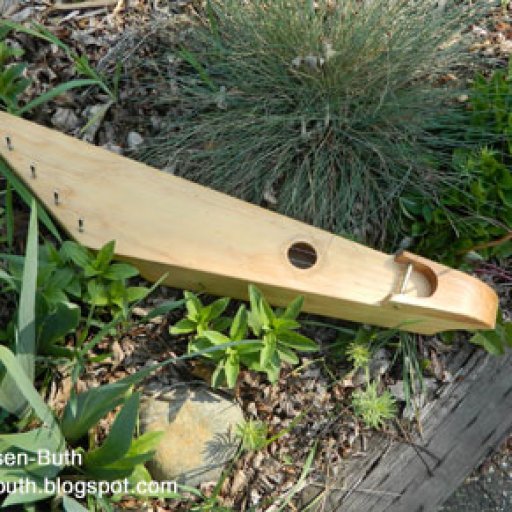 Kantele in the garden