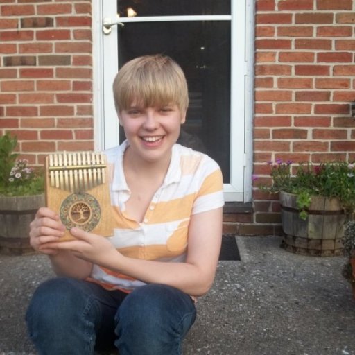 Anna's grad present, a thumb piano!