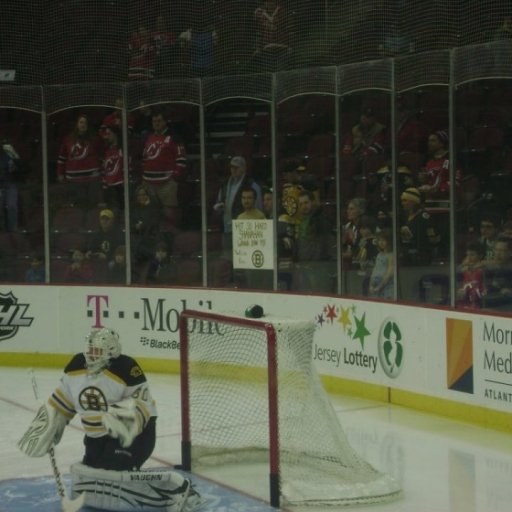 Pre-game warm ups(Tim Thomas)