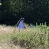 Miki playing her native american flute
