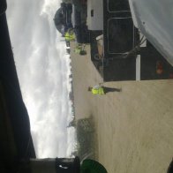 My Scammell behind a Diamond T in the Road Train