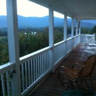 Cheryl's Pickin Porch at Dusk