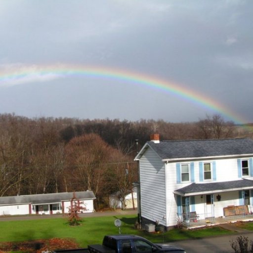 Rainbow over Cowansburg