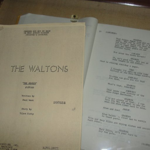 The Waltons, Script