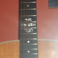 The Kingston Trio Martin Guitar in museum