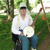 Civil War Re-Enactor fretless banjo