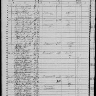 1850 Census Lawrence KY John and Napolean Prichard r