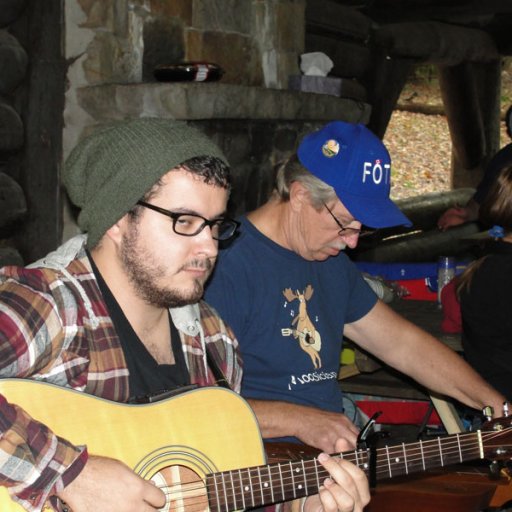 Jim concentrating, Wartz and All, October 2012