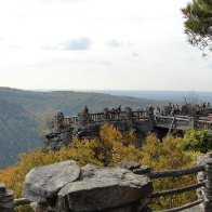 On top of a mountain, Wartz and All, October 2012