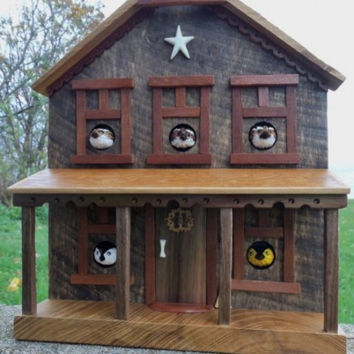 Butternut Bird Farmhouse - my folk art creations