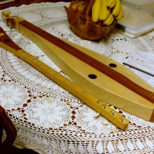 First Teardrop Dulcimer - complete