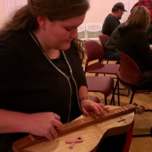 Sarah with dulcimer