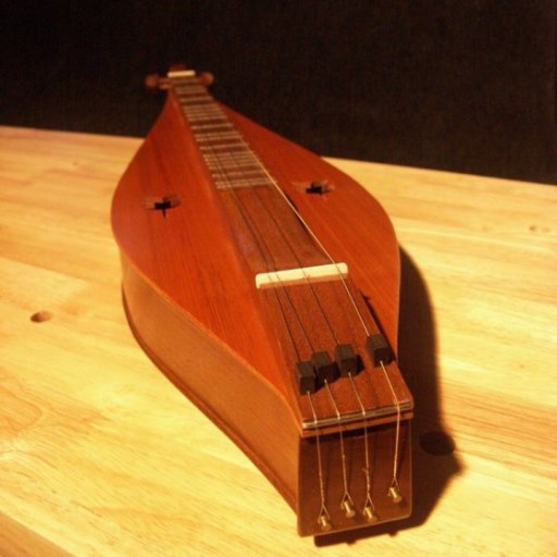 Teardrop dulcimer