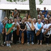 Camp Photo, Dulcimer Week in the Wallowas 2012